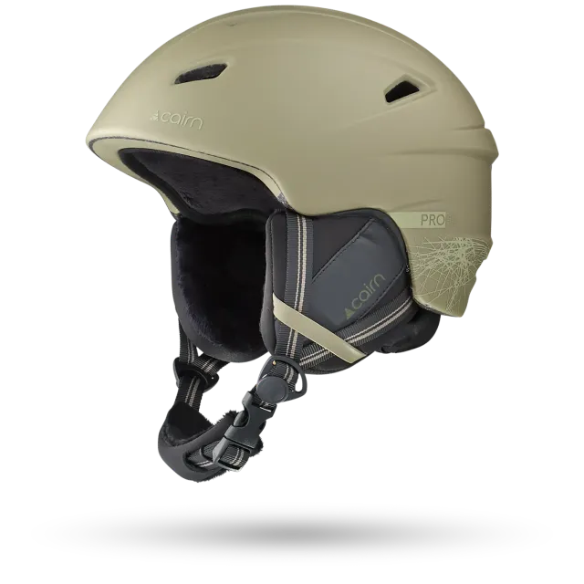 Cairn Electron skidhjälm graphic khaki vuxen
