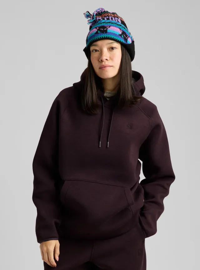 Burton SpaceCloud luvtröja dam True Black Heather