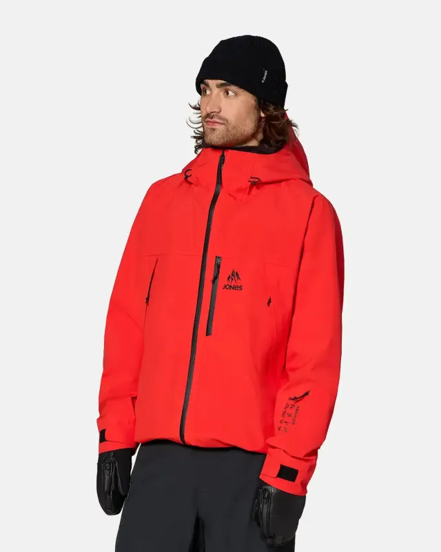 Jones MTN Surf jacka Lava Red herr