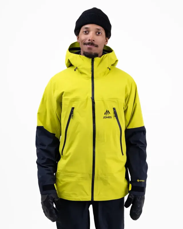 Jones Shralpinist GORE-TEX ePE Recycled 3L Jacket 2026 skidjacka Lime Green