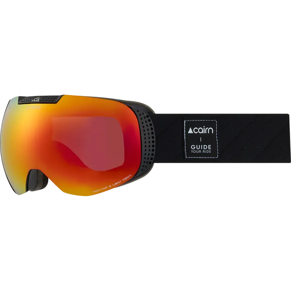 Cairn Ultimate SPX3 skidglasögon matte black orange kat 3