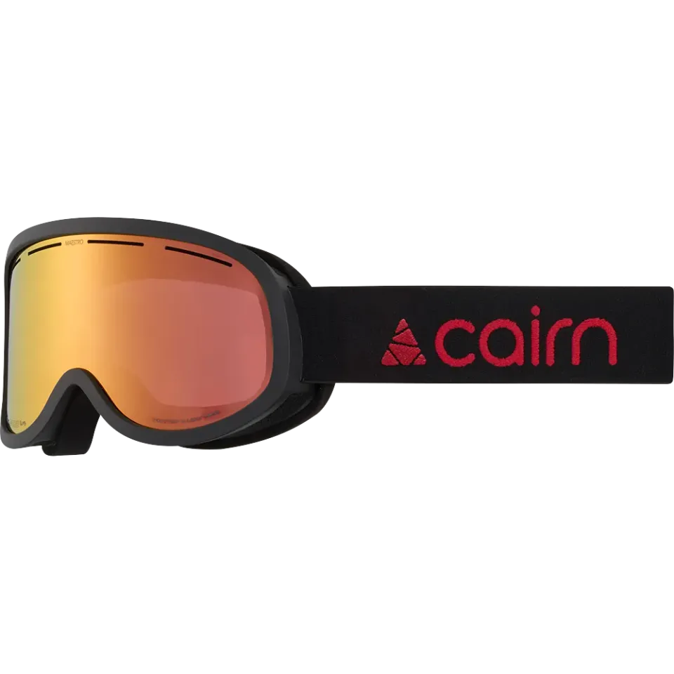 Cairn Maestro CLX3 skidglasögon matte black red kategori 3