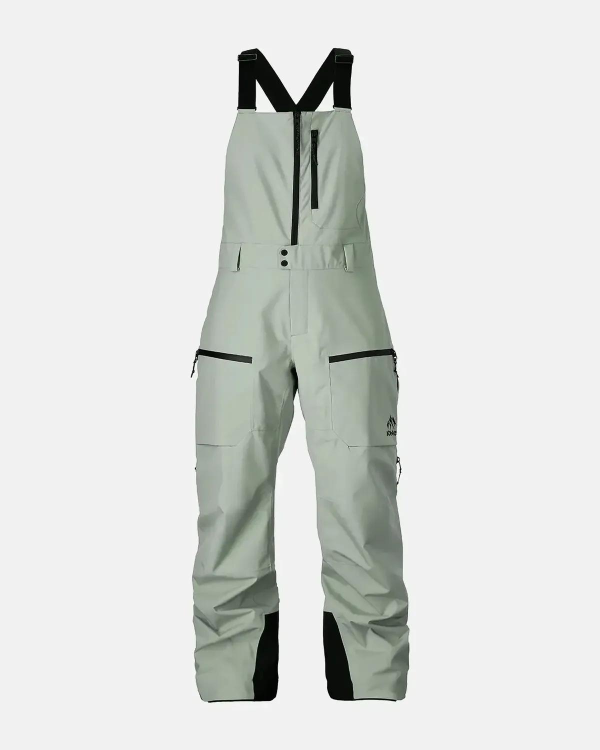 Jones MTN Surf Bibs skidbyxor dam Glacier Gray 20K