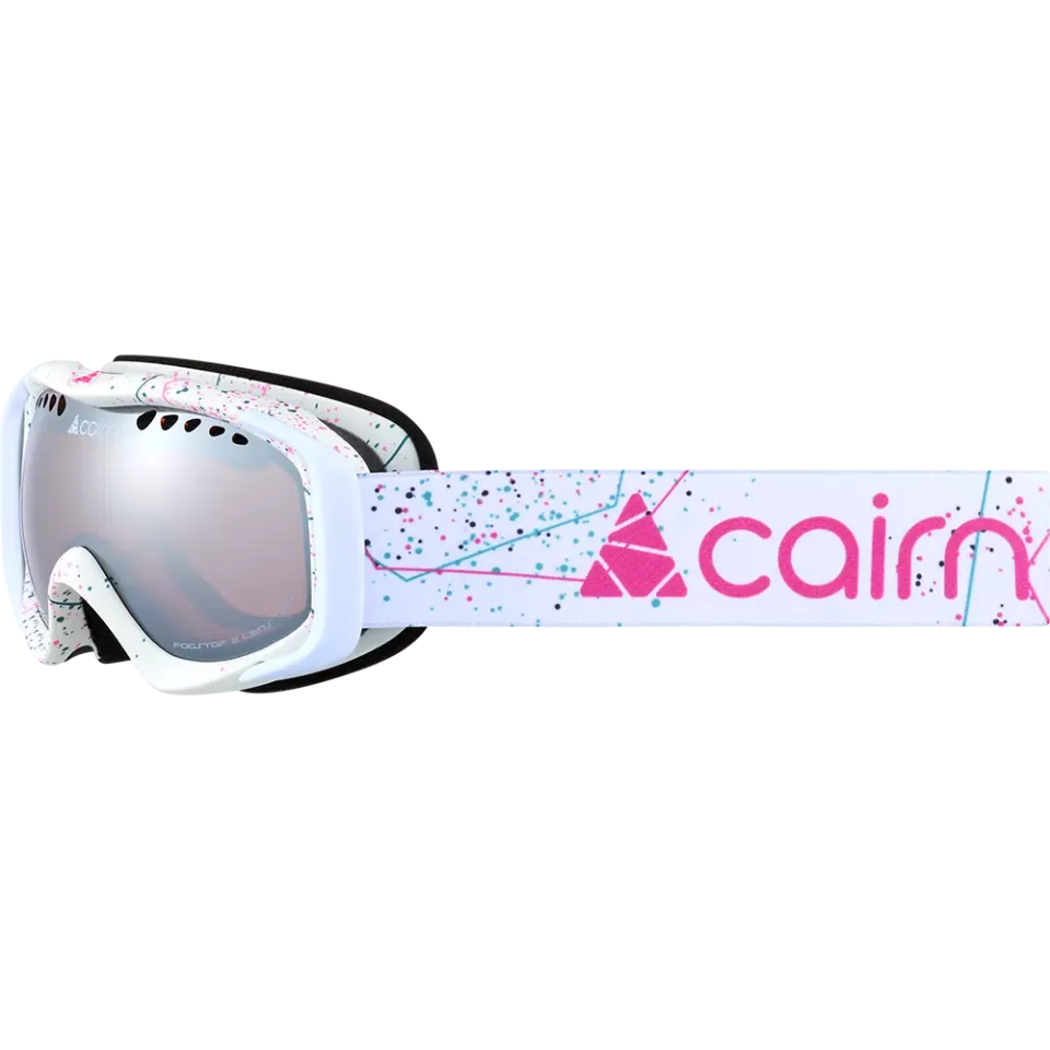 Cairn Friend SPX3 Mat White Spray skidglasögon junior kat 3
