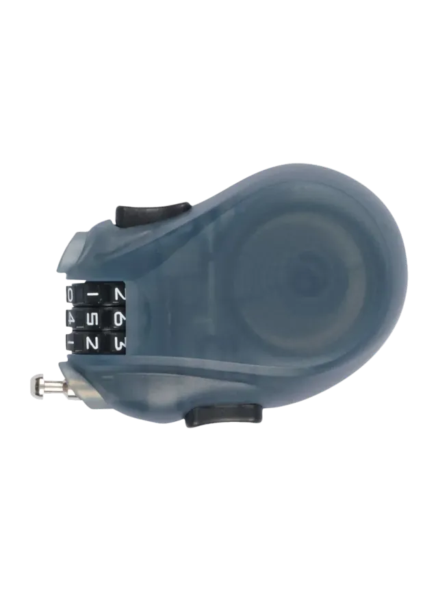 Burton Cable Lock snowboardlås Translucent Black OS stålvajer