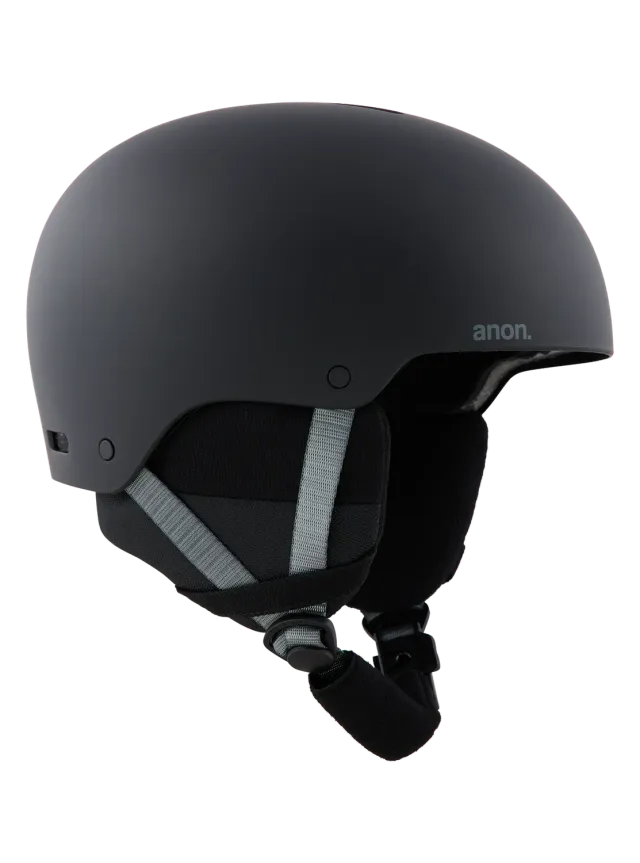 Anon Rime 3 barnhjälm S-M svart multisport