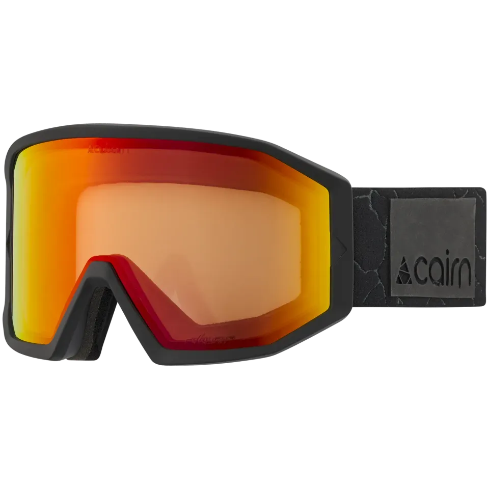 Cairn Frost CLX Evolight 1.3 Mat Black Red goggles