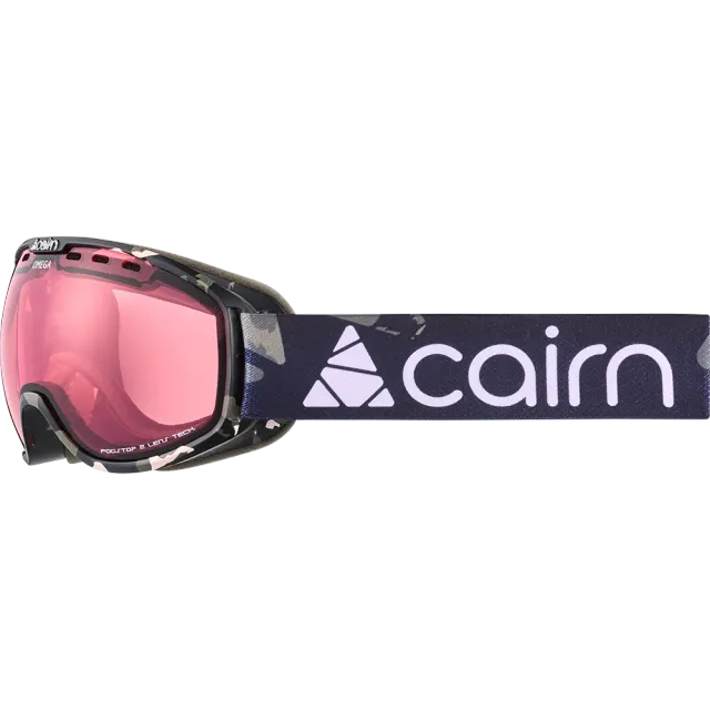 Cairn Blaze M Pure skidglasögon Black Wild Khaki kontrast
