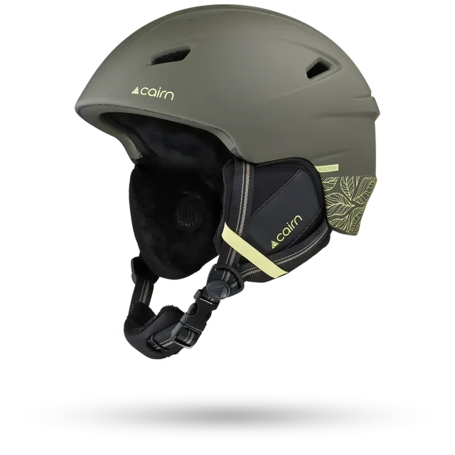 Cairn Electron Graphic skidhjälm mat khaki 55/56 lätt