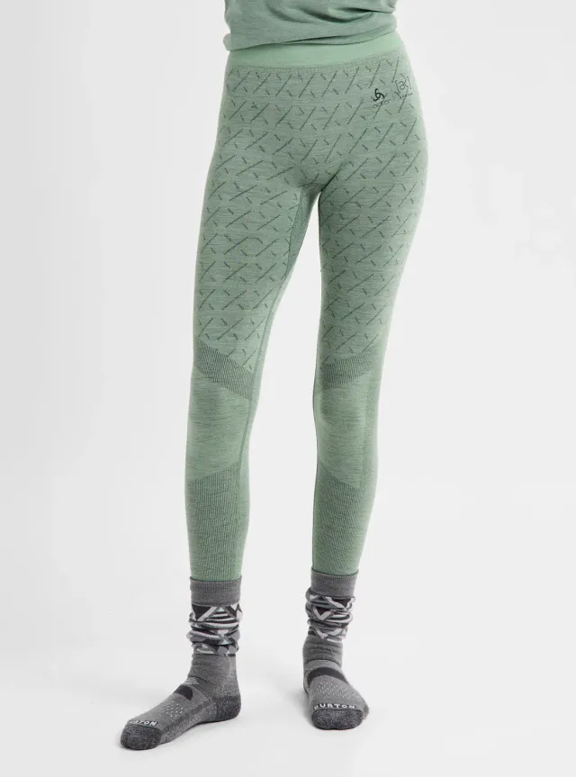 Burton ak Slokar merino underställsbyxa grön
