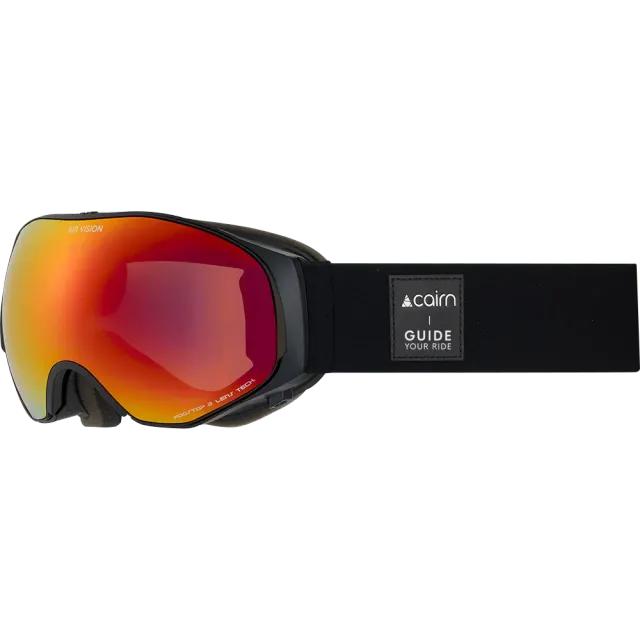 Cairn Air Vision SPX3 skidglasögon Matte Black Orange