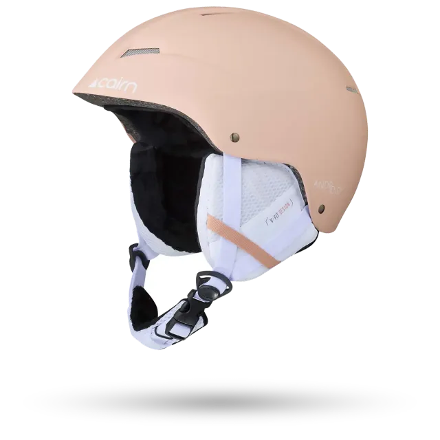 Cairn Android J skidhjälm powder pink tålig junior
