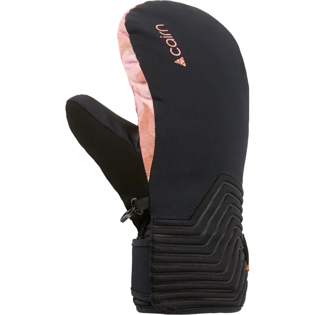Cairn Sport Elena In Pure Fit skidvantar black peach Primaloft
