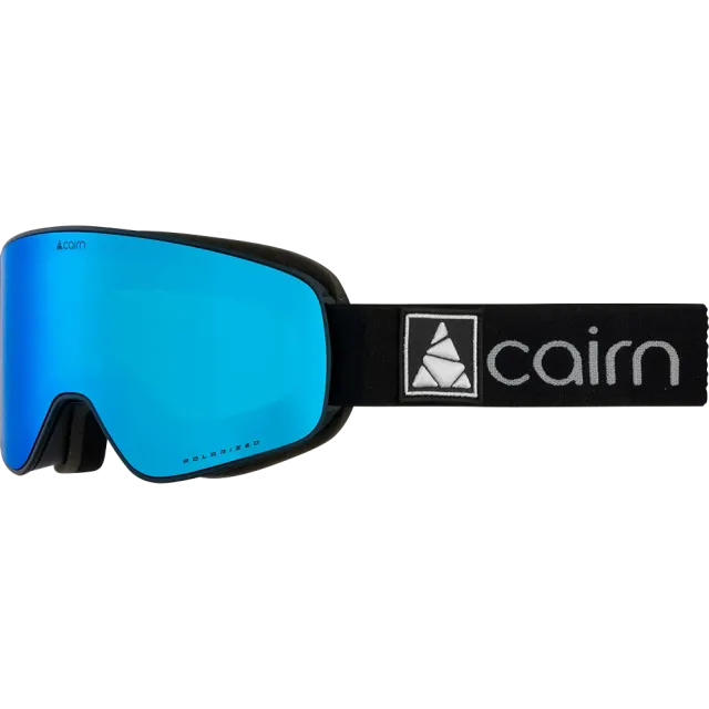Cairn Polaris CLX3 skidglasögon matte black blue polariserade