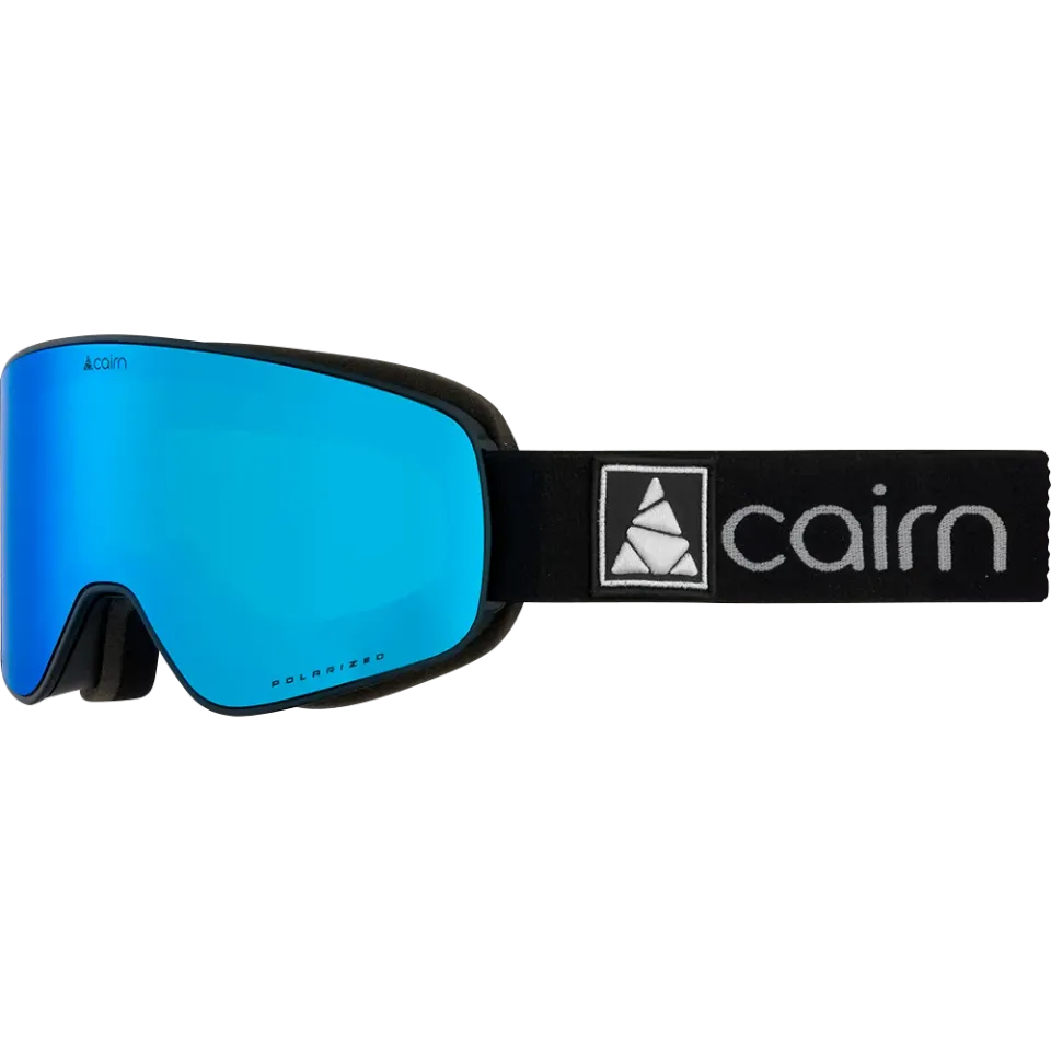 Cairn Polaris CLX3 skidglasögon matte black blue polariserade