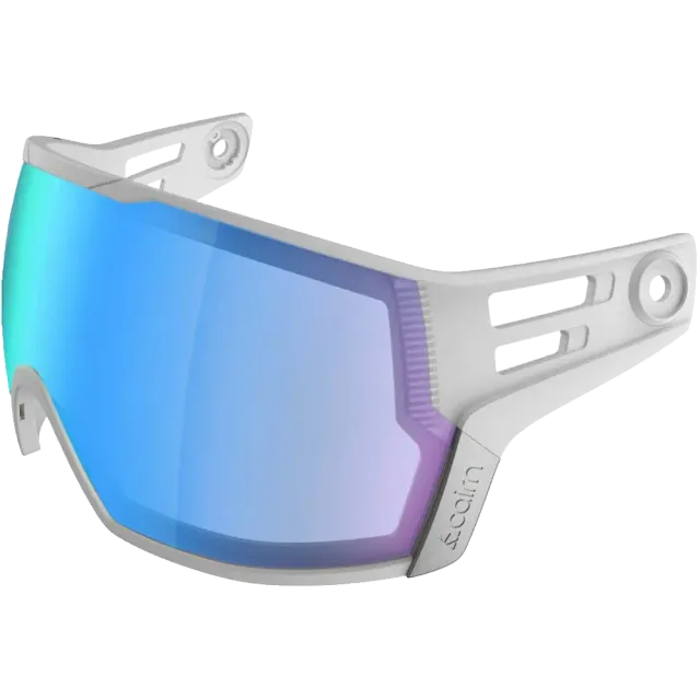 Cairn Sport Xplorer Visor Evolight NXT skidhjälmsvisir vit-blå
