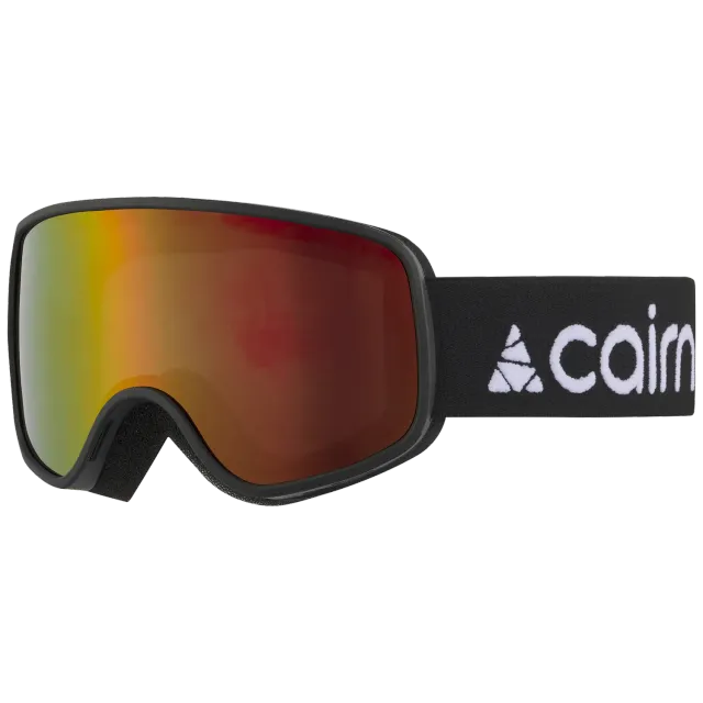 Cairn Mochi J CLX3 skidglasögon 6-10 år black red kat 3