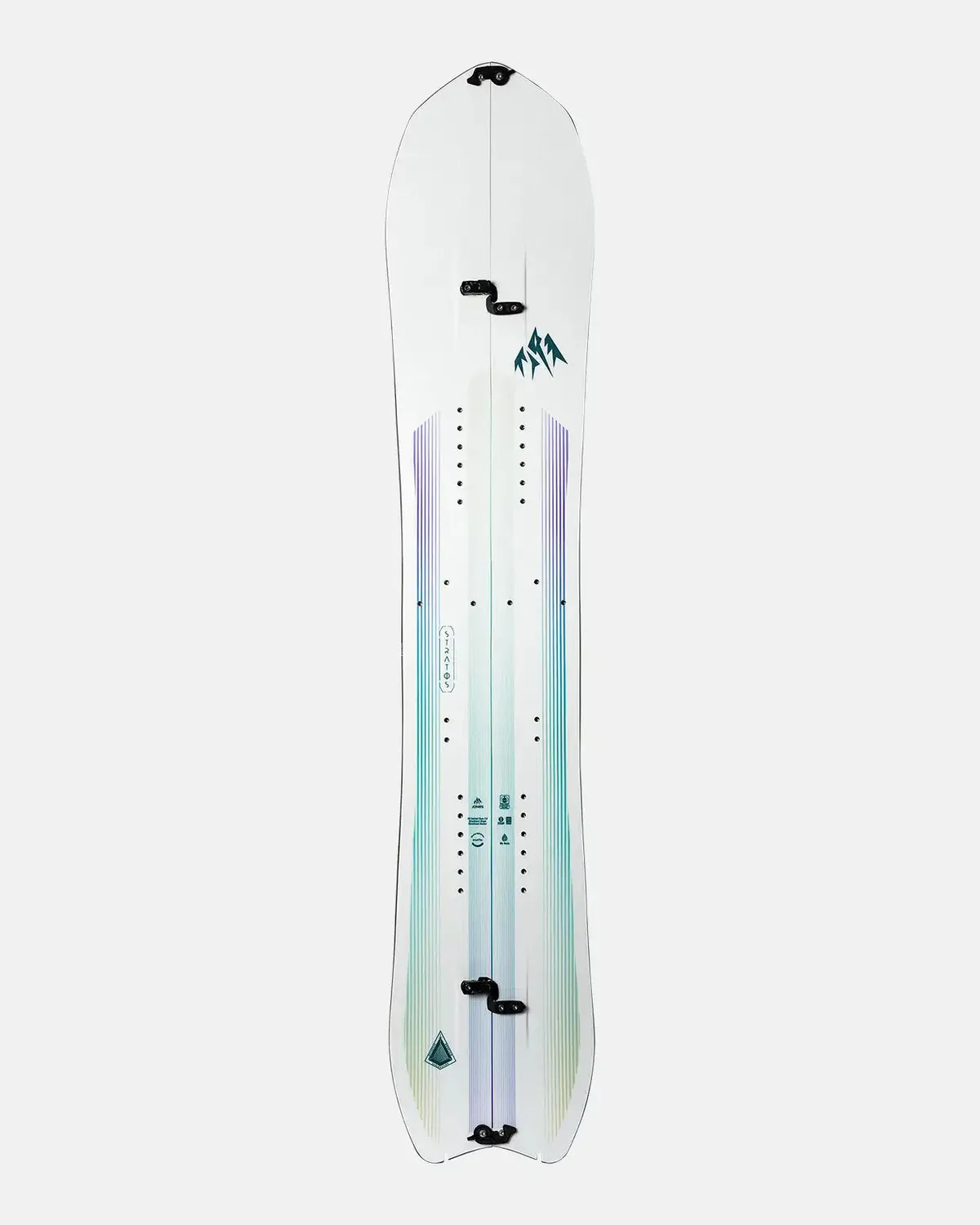Jones Stratos splitboard dam 149 puderprofil