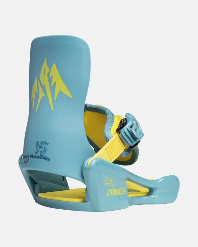 Jones Happy Mountain snowboardbindning XXS blå nybörjare