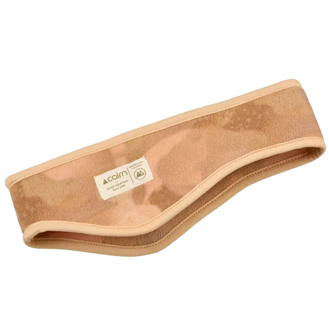 Cairn Zelie pannband Peach Watercolor återvunnen fleece