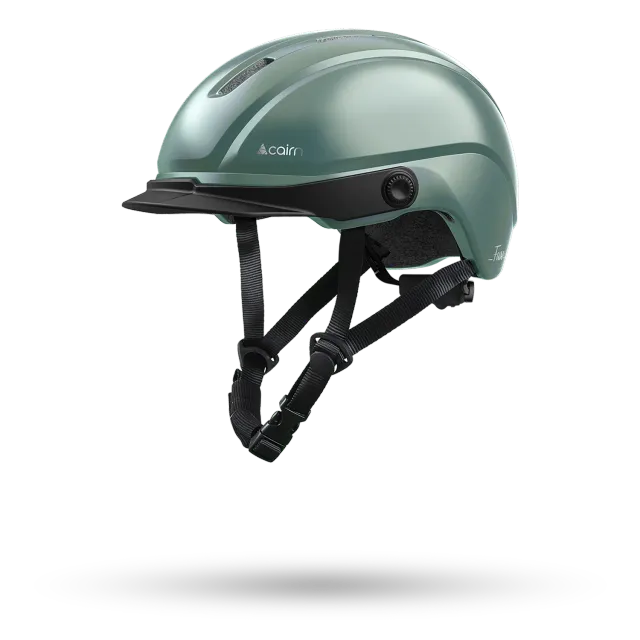 Cairn Fuse cykelhjälm metallic eukalyptus Fidlock