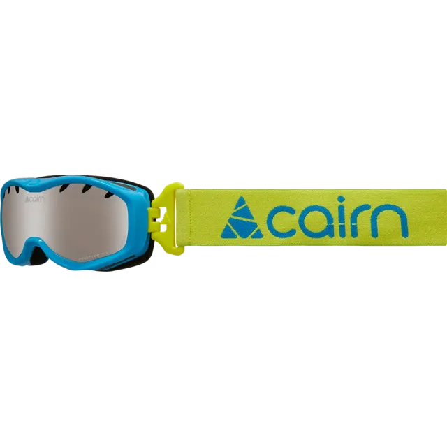 Cairn Rush SPX3 skidglasögon shiny azure lemon junior