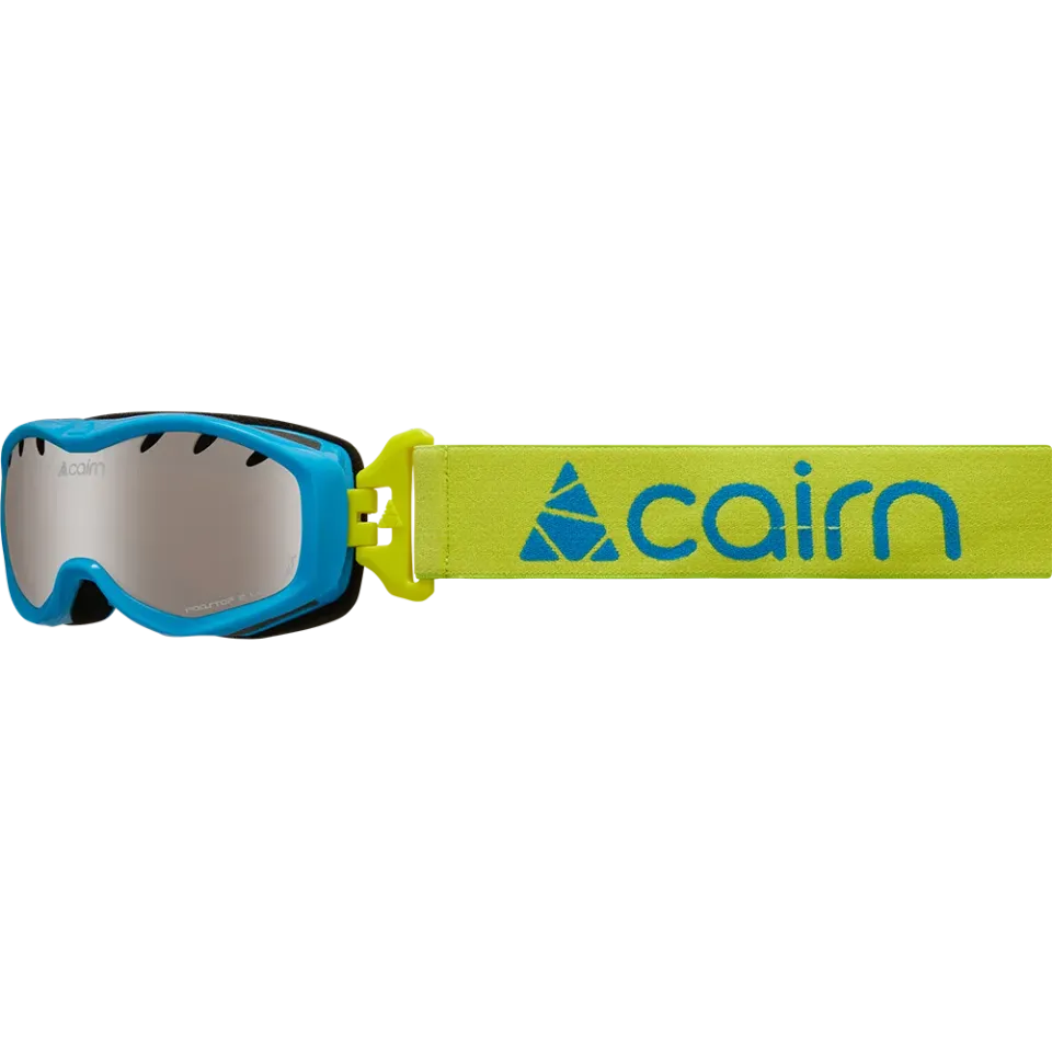 Cairn Rush SPX3 skidglasögon shiny azure lemon junior