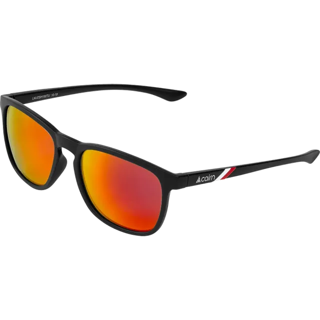 Cairn Josh Polarized solglasögon mat black fire kategori 3
