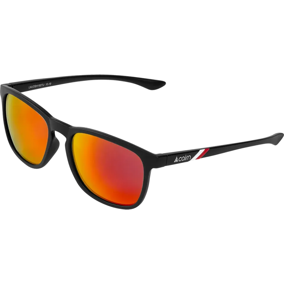 Cairn Josh Polarized solglasögon mat black fire kategori 3