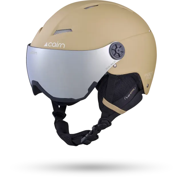 Cairn Android Visor skidhjälm matt linen