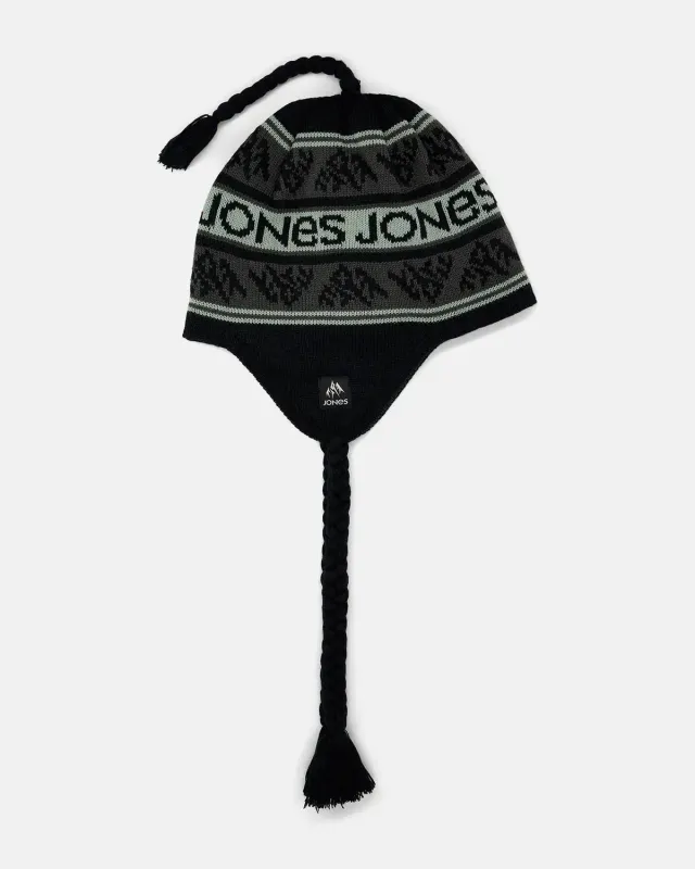 Jones Inaki mössa Stealth Black återvunnen Polylana