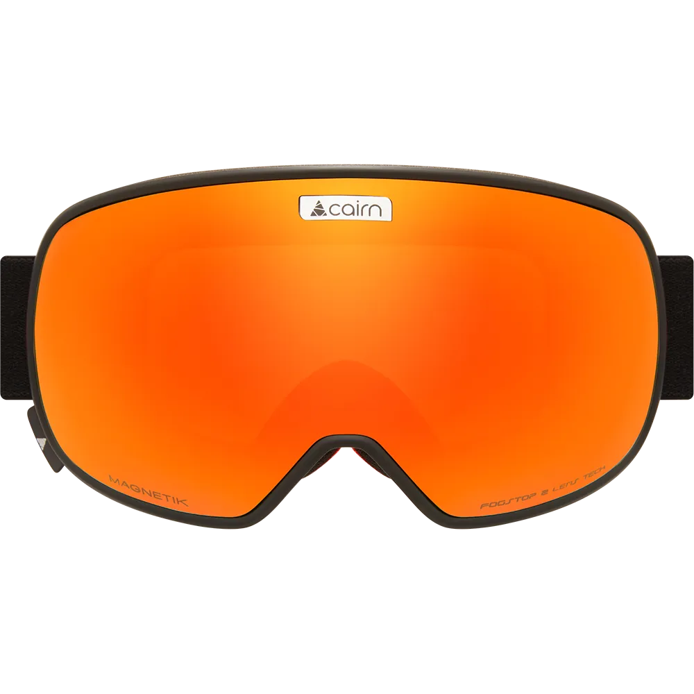 Cairn Magnetik SPX3 skidglasögon matte black orange magnet