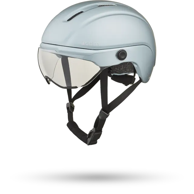 Cairn Fuse Visor cykelhjälm eucalyptus transparent visir