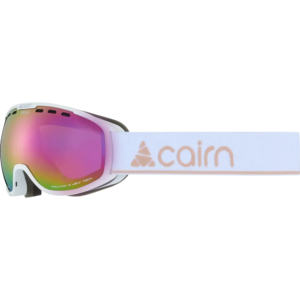 Cairn Blaze M Pure SPX3 skidglasögon white latte kat 3