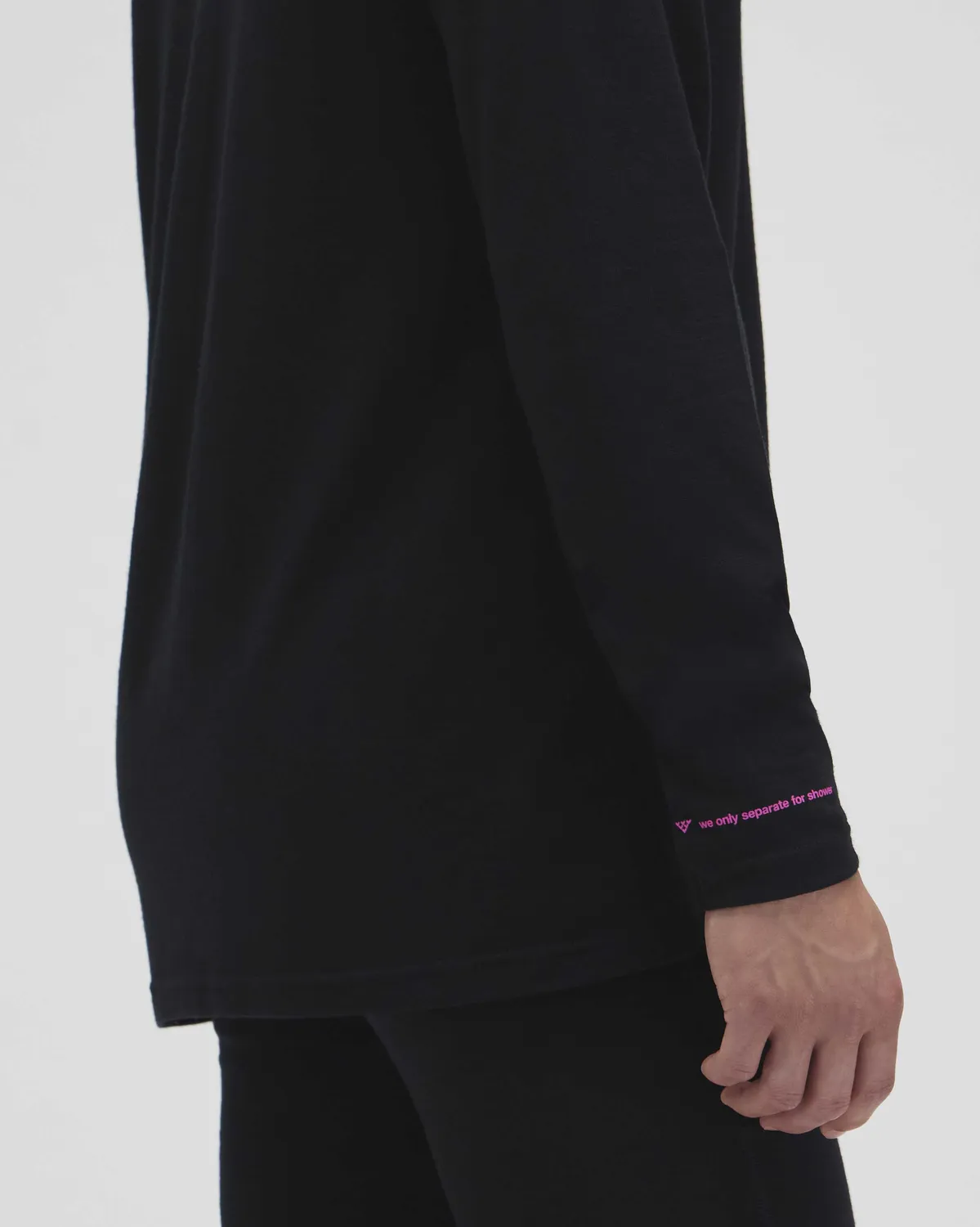 Black Crows Merino långärmad tröja herr svart M mjuk