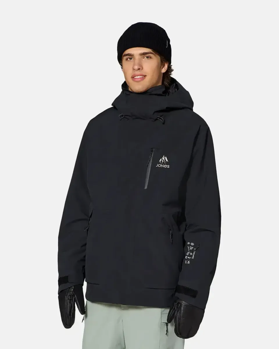 Jones MTN Surf skidjacka Stealth Black 20K isolerad