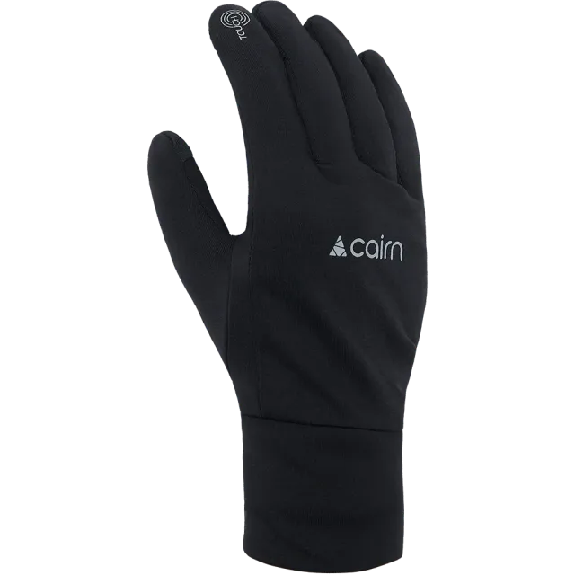 Cairn Softex Touch handskar black touchscreen tunna