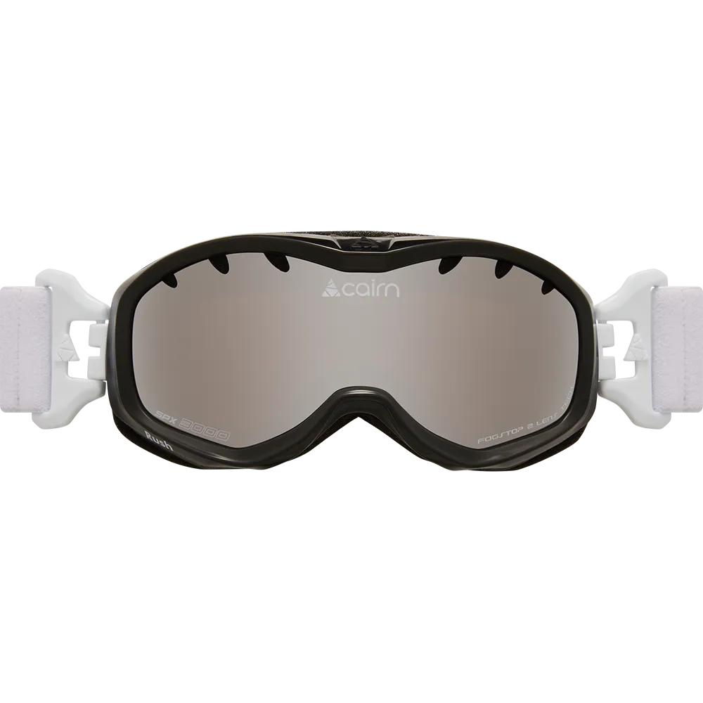 Cairn Sport Rush SPX3 Shiny Black White skidglasögon imfri