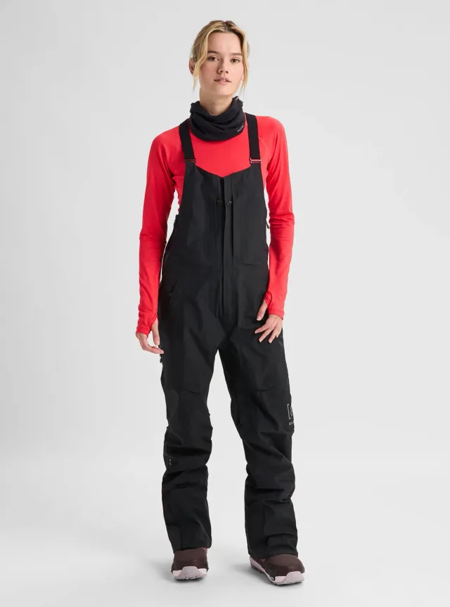 Burton [ak] Kimmy GORE-TEX 3L bibbyxor Hot Tamale vattentäta