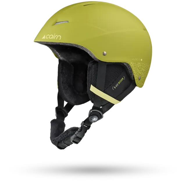 Cairn Android Graphic J skidhjälm mat leaf junior