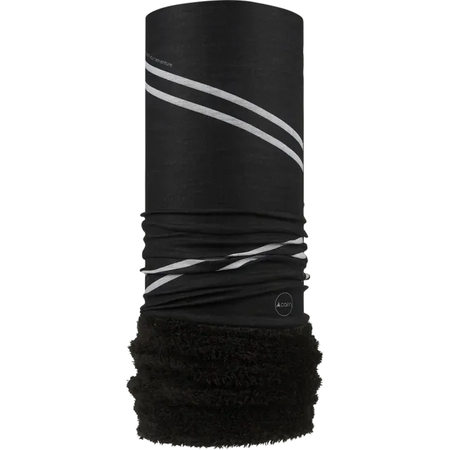 Cairn Malawi Polar Plush halsvärmare black fleece