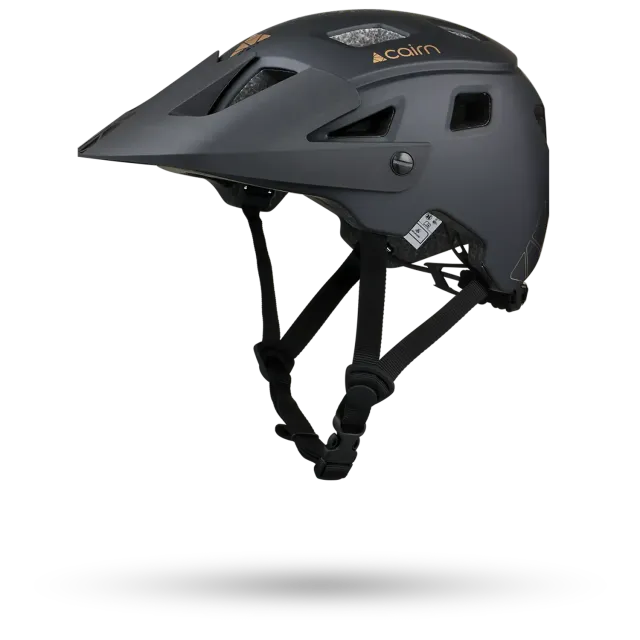 Cairn Lava cykelhjälm mat black bronze MTB