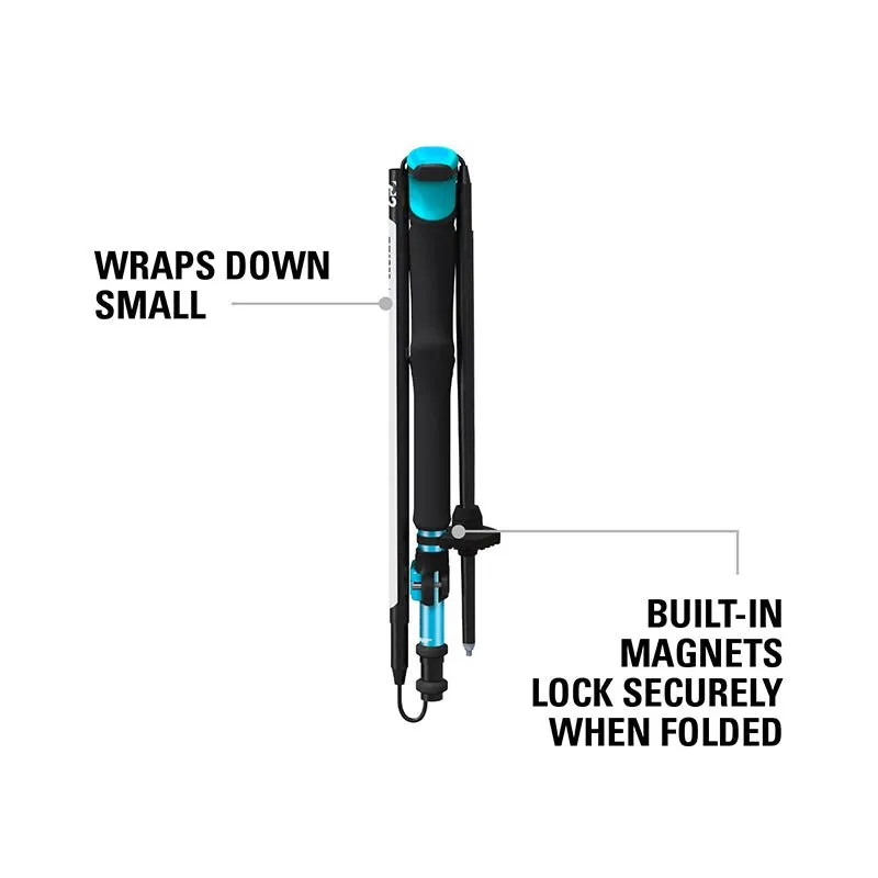 Original Guide PIVOT TREK vandringsstavar aluminium Short