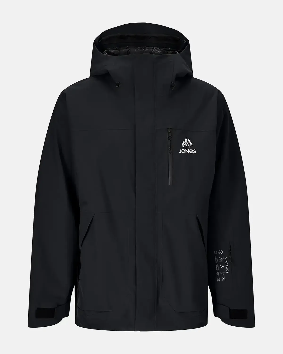 Jones MTN Surf skidjacka Stealth Black 20K isolerad