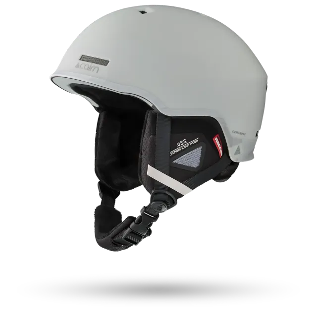 Cairn Sport Centaure Rescue skidhjälm mat warm gray Recco