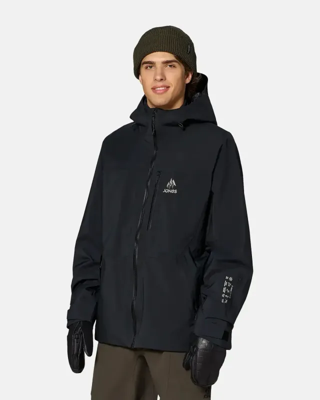 Jones Deeper GORE-TEX skidjacka Stealth Black Primaloft