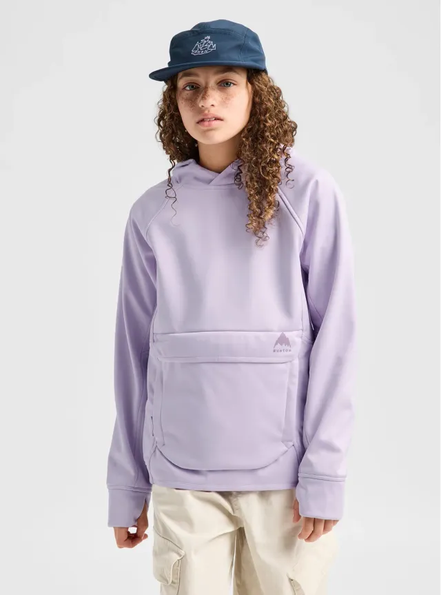 Burton Crown Weatherproof hoodie barn Moondust Purple