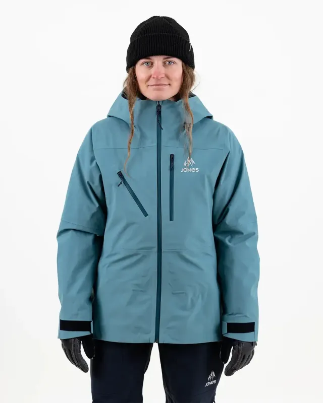 Jones Shralpinist Stretch 3L skaljacka dam Atlantic Blue