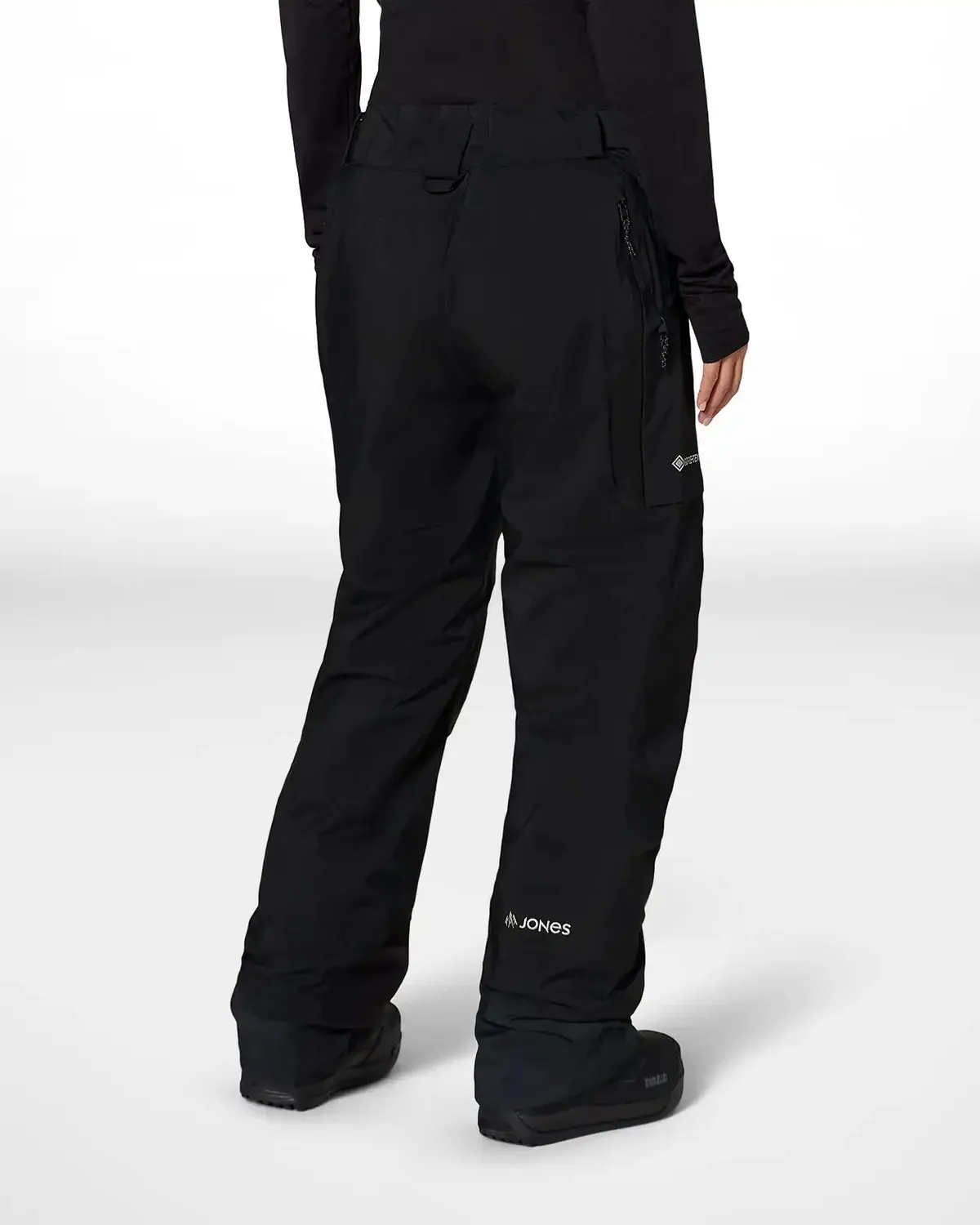 Jones Deeper Gore-Tex skidbyxa dam stealth black S