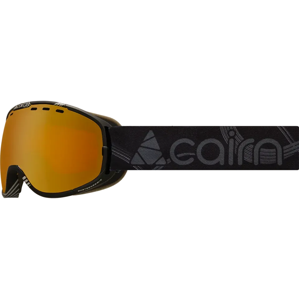 Cairn Blaze M Pure Black Silver skidglasögon fotokromatiska